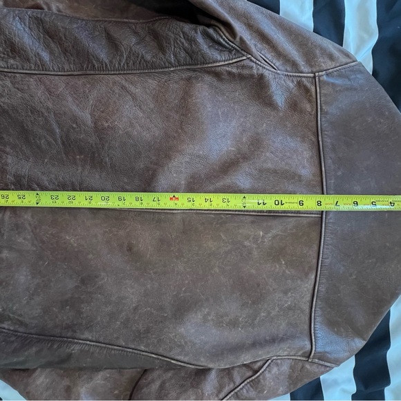 Schott NYC Cafe Racer Leather Jacket 654VN - Picture 12 of 15